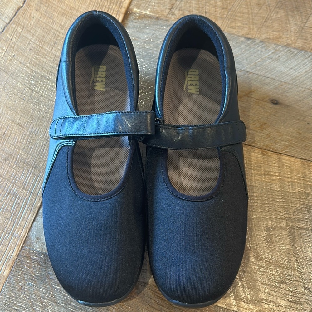 Drew Womens Magnolia Comfortable Slip-Resistant Mary Jane Adjustable Strap